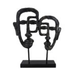 ACT BLACK ΔΙΑΚΟΣΜΗΤΙΚΟ TOTEM 23x6x28cm POLYRESIN ΜΑΥΡΟ 023518