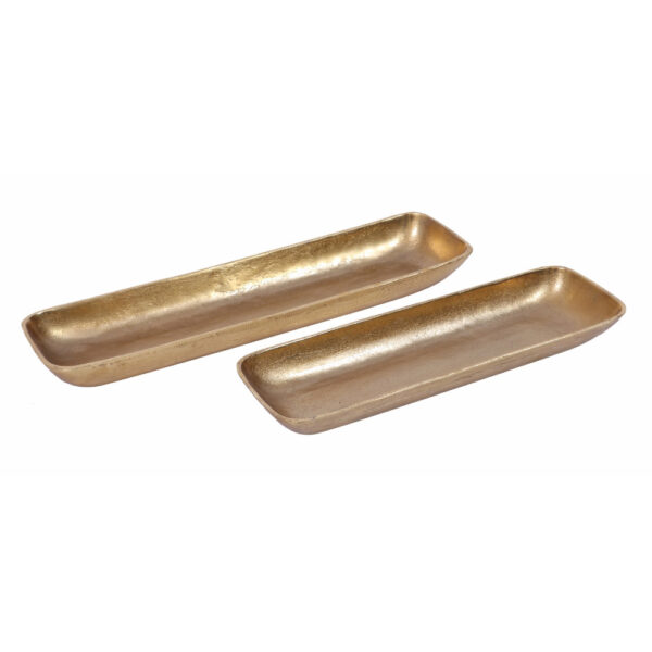 PAGRI ΔΙΣΚΟΣ ΔΙΑΚΟΣΜΗΣΗΣ 40x17x4cm ΑΛΟΥΜΙΝΙΟ ΧΡΥΣΟ 023577 - Image 2