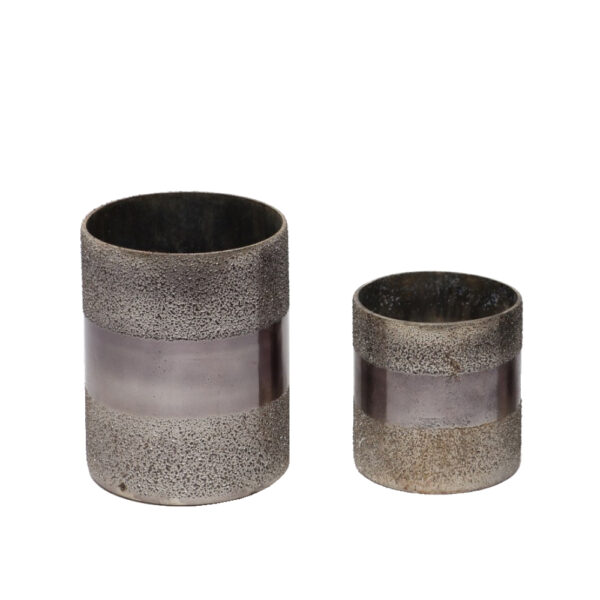 TALOS ΒΑΣΗ ΡΕΣΩ 10x10x10.5cm ΓΥΑΛΙ ΜΑΥΡΟ ΑΝΤΙΚΕ 023701 - Image 2