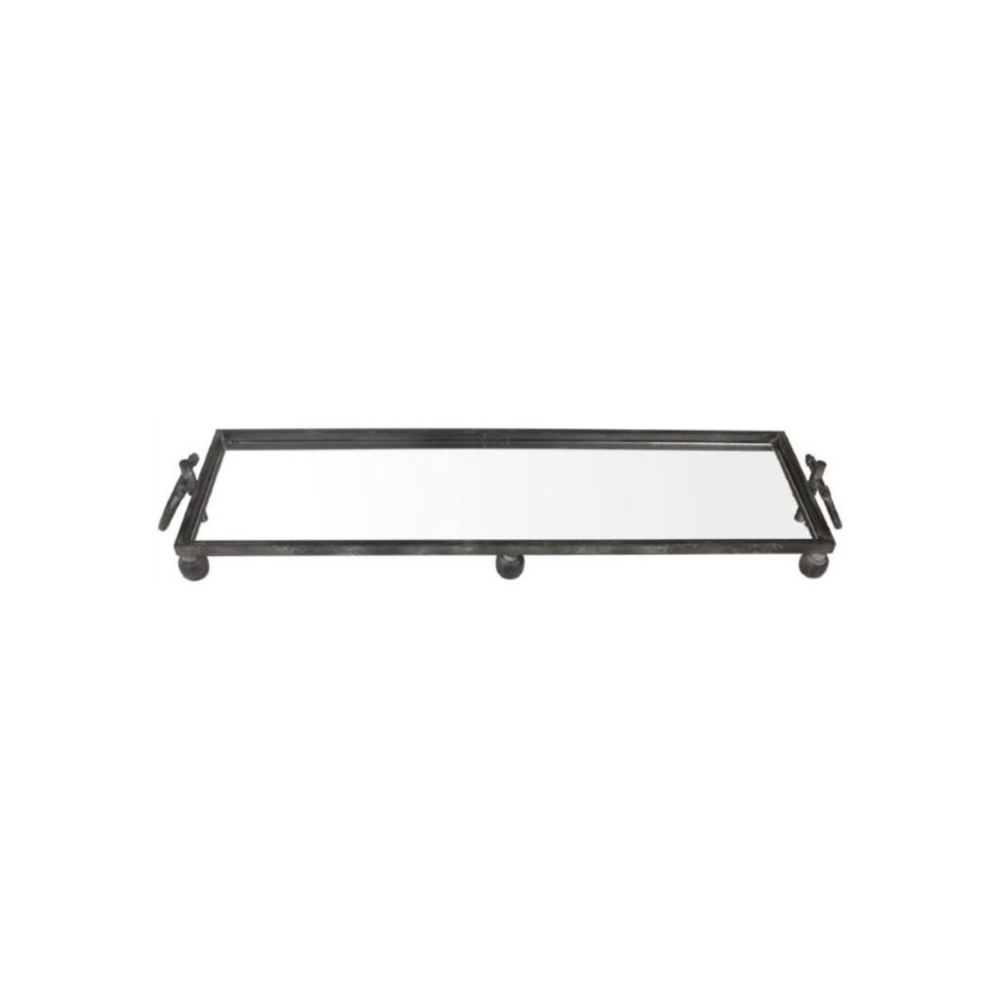 024910-EBNBX-first-_1 LORRY ΔΙΣΚΟΣ ΔΙΑΚΟΣΜΗΣΗΣ 93x26x11cm ΜΕΤΑΛΛΟ ΜΑΥΡΟ ΚΑΘΡΕΠΤΗΣ 024910 - Image 1