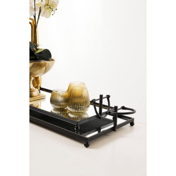 LORRY ΔΙΣΚΟΣ ΔΙΑΚΟΣΜΗΣΗΣ 120x31x11cm ΜΕΤΑΛΛΟ ΜΑΥΡΟ ΚΑΘΡΕΠΤΗΣ 024911 - Image 3