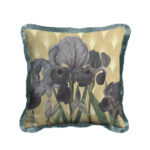 FIORI 2 ΔΙΑΚΟΣΜΗΤΙΚΟ ΜΑΞΙΛΑΡΙ 45x45cm ΒΕΛΟΥΔΟ ΠΟΛΥΧΡΩΜΟ ΓΚΡΙ 025319