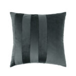 SERI ΔΙΑΚΟΣΜΗΤΙΚΟ ΜΑΞΙΛΑΡΙ 45x45cm ΒΕΛΟΥΔΟ ΓΚΡΙ 025385