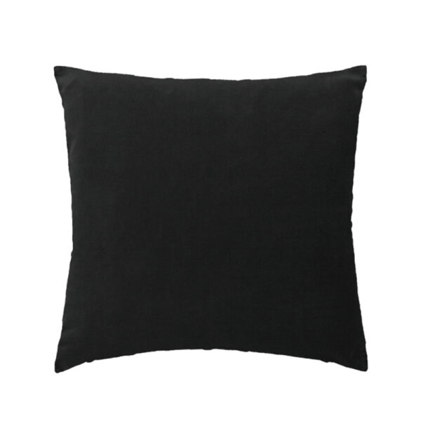 SERI ΔΙΑΚΟΣΜΗΤΙΚΟ ΜΑΞΙΛΑΡΙ 45x45cm ΒΕΛΟΥΔΟ ΜΑΥΡΟ 025387 - Image 2