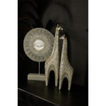 NIGERIA ΔΙΑΚΟΣΜΗΤΙΚΟ TOTEM 26x8x40cm POLYRESIN ΑΣΗΜΙ ΛΕΥΚΟ ΑΝΤΙΚΕ 025585 - Image 2