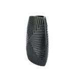 LINEAR ΒΑΖΟ 21x8x24cm ΑΛΟΥΜΙΝΙΟ ΜΑΥΡΟ 025994 - Image 4