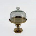 KOLDE ΚΟΥΠ ΜΕ ΚΑΠΑΚΙ 20x20x29cm ΑΛΟΥΜΙΝΙΟ ΧΡΥΣΟ ΓΥΑΛΙ 025998