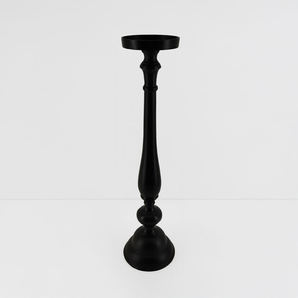 026002-fRnwx-first-_1 IONAS ΚΗΡΟΠΗΓΙΟ 18x18x74cm ΑΛΟΥΜΙΝΙΟ ΜΑΥΡΟ 026002 - Image 1
