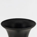 FLORES ΒΑΖΟ 20x20x71cm ΑΛΟΥΜΙΝΙΟ ΜΑΥΡΟ 026005 - Image 2