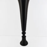 FLORES ΒΑΖΟ 20x20x71cm ΑΛΟΥΜΙΝΙΟ ΜΑΥΡΟ 026005 - Image 3