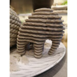 PAIDO ΔΙΑΚΟΣΜΗΤΙΚΟ ΕΛΕΦΑΝΤΑΣ 18x10x16cm POLYRESIN ΓΚΡΙ 026056 - Image 3