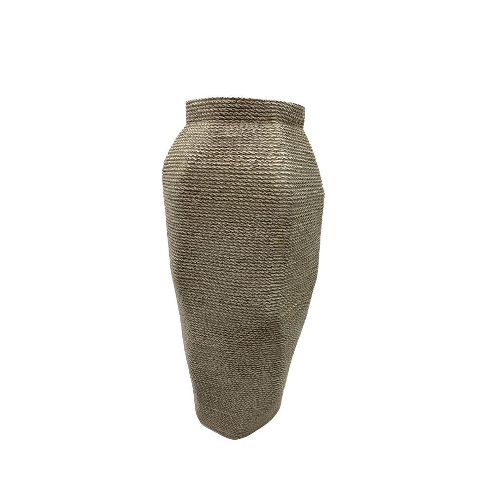 026115-oX7Be-first-_1 KIMOLOS ΒΑΖΟ 19x18x39cm POLYRESIN ΜΠΕΖ 026115 - Image 1