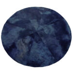 SLICE ΧΑΛΙ ΣΑΛΟΝΙΟΥ 180x180cm ΔΕΡΜΑ ΜΑΥΡΟ 026423