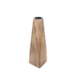 TRIGONAL ΚΗΡΟΠΗΓΙΟ 7x7x21cm ΞΥΛΟ ΦΥΣΙΚΟ 026486
