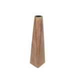 TRIGONAL ΚΗΡΟΠΗΓΙΟ 7x7x25cm ΞΥΛΟ ΦΥΣΙΚΟ 026487