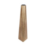 TRIGONAL ΚΗΡΟΠΗΓΙΟ 7x7x31cm ΞΥΛΟ ΦΥΣΙΚΟ 026488