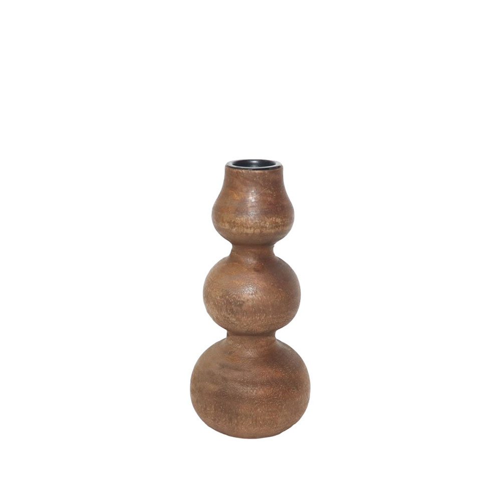 026497-QSROg-first-_1 SCANDI ΚΗΡΟΠΗΓΙΟ 8x8x15cm ΞΥΛΟ ΦΥΣΙΚΟ 026497 - Image 1