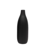 SOLET ΒΑΖΟ 10x10x36cm ΞΥΛΟ ΜΑΥΡΟ 026745