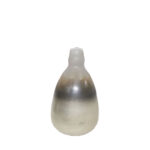 JEG ΒΑΖΟ 20x20x34cm ΓΥΑΛΙ ΧΡΥΣΟ ΜΠΡΟΝΖΕ ΑΣΗΜΙ 027013