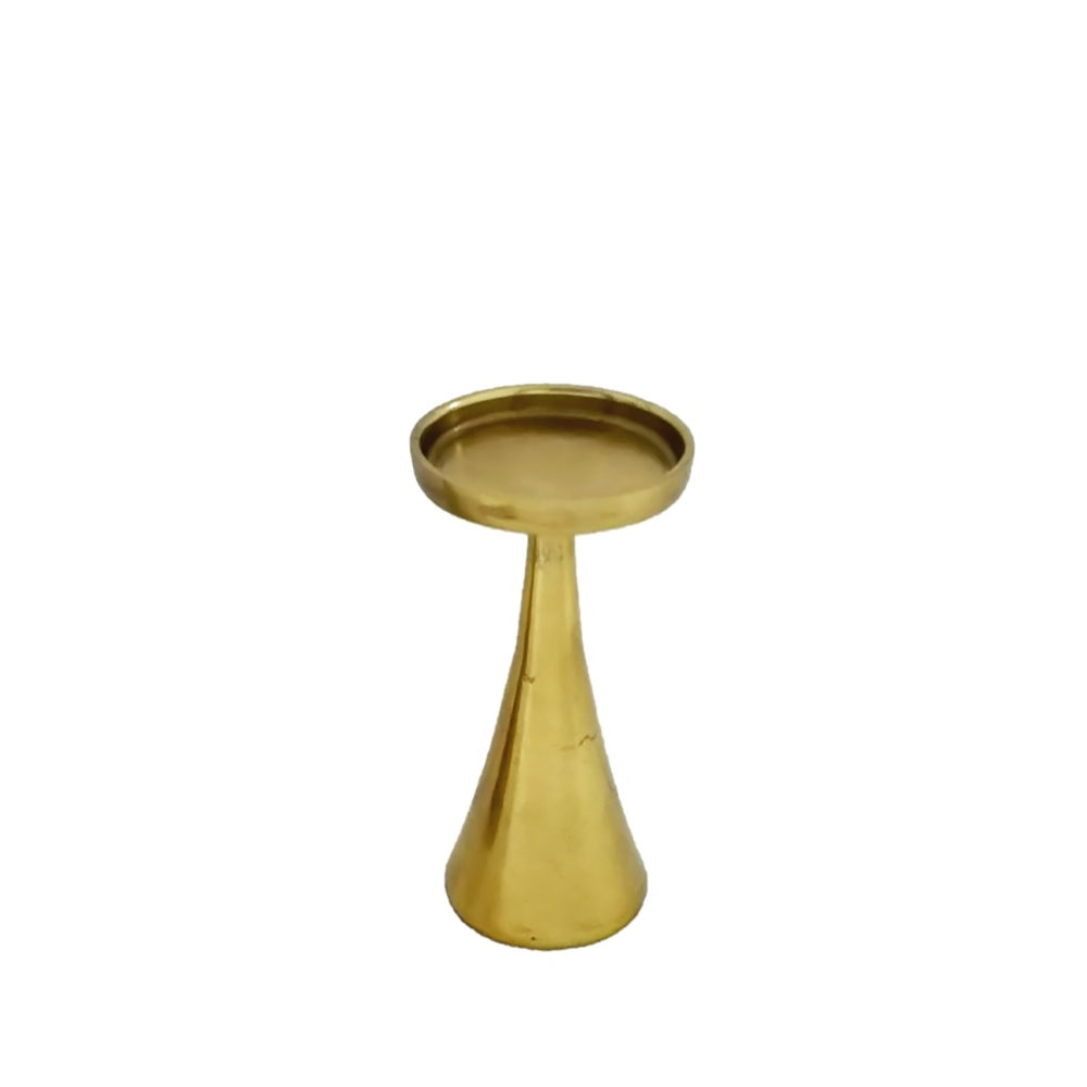 027038-OyXSF-first-_1 CON ΚΗΡΟΠΗΓΙΟ 11x11x22cm ΑΛΟΥΜΙΝΙΟ ΧΡΥΣΟ 027038 - Image 1