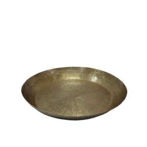 ERDUS ΔΙΣΚΟΣ ΔΙΑΚΟΣΜΗΣΗΣ 41x41x6cm ΑΛΟΥΜΙΝΙΟ ΧΡΥΣΟ 027072