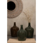 RIPE OLIVE ΜΠΟΥΚΑΛΑ 25x25x40cm ΑΝΑΚΥΚΛΩΜΕΝΟ ΓΥΑΛΙ ΛΑΔΙ 027166 - Image 2