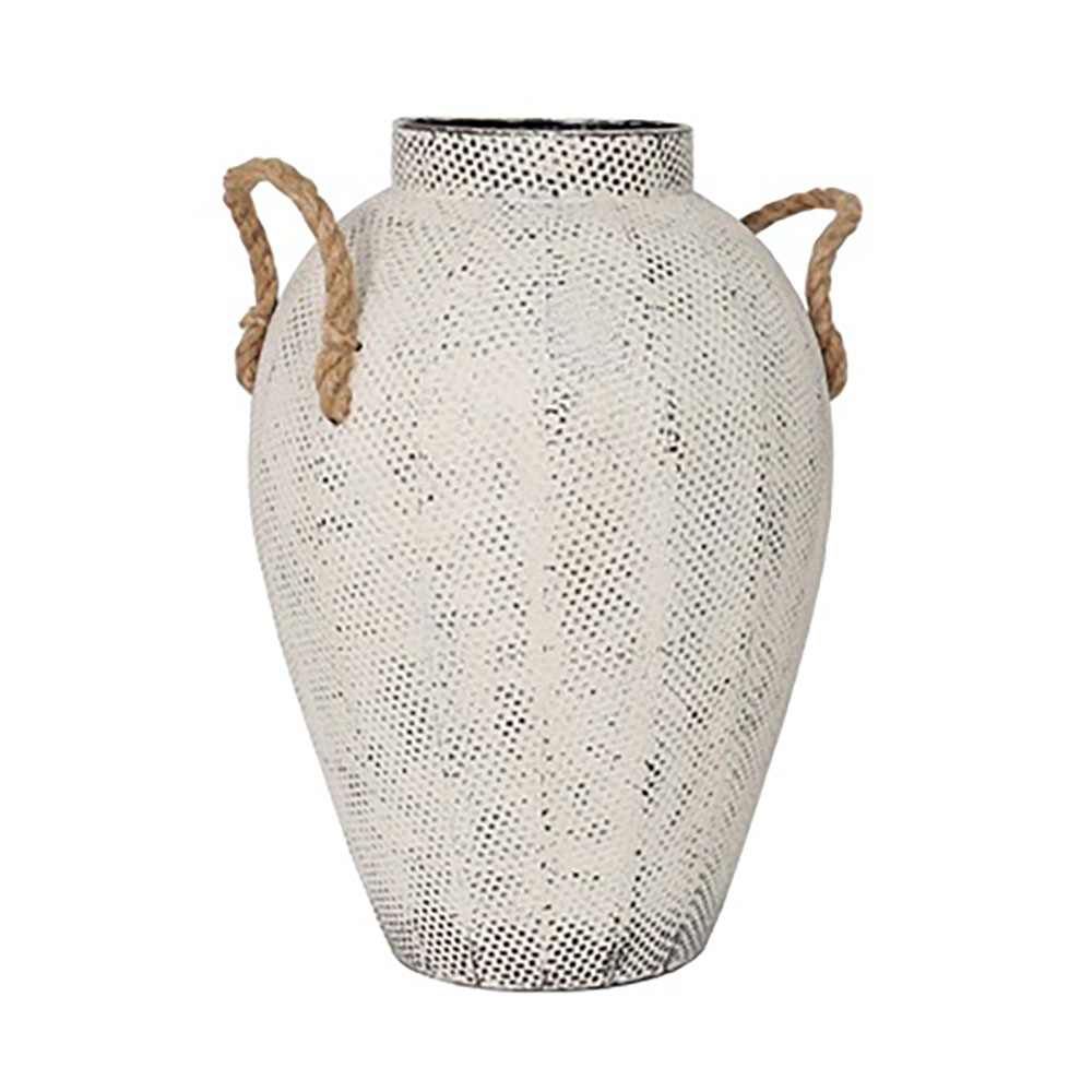 027244-BAL6m-first-_1 CUPI ΒΑΖΟ 26x26x41cm ΜΕΤΑΛΛΟ ΛΕΥΚΟ 027244 - Image 1
