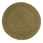 NEREA ΧΑΛΙ ΣΑΛΟΝΙΟΥ 150x150cm SEAGRASS ΦΥΣΙΚΟ 027380