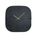 SIMPLE ΡΟΛΟΪ ΤΟΙΧΟΥ 50x50x1cm ΑΛΟΥΜΙΝΙΟ ΜΑΥΡΟ 027846