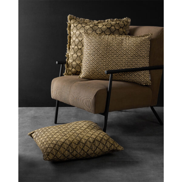 CALLISTE C ΔΙΑΚΟΣΜΗΤΙΚΟ ΜΑΞΙΛΑΡΙ 40x60cm ΒΑΜΒΑΚΙ ΛΑΔΙ ΜΠΕΖ ΒΙΣΚΟΖΗ 027900 - Image 2