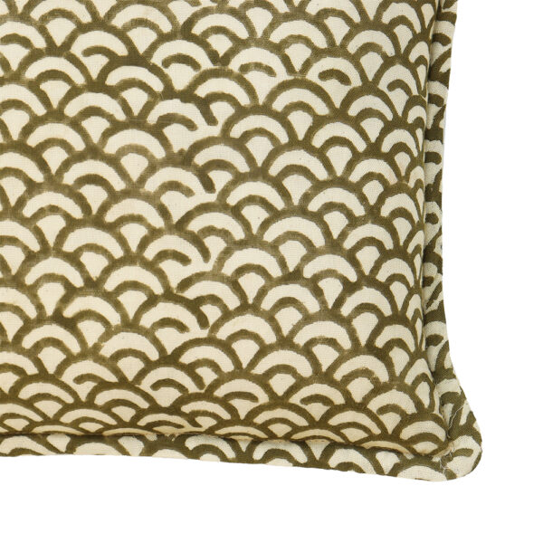 CALLISTE C ΔΙΑΚΟΣΜΗΤΙΚΟ ΜΑΞΙΛΑΡΙ 40x60cm ΒΑΜΒΑΚΙ ΛΑΔΙ ΜΠΕΖ ΒΙΣΚΟΖΗ 027900 - Image 3