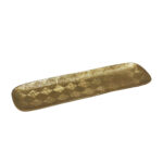 RHOMBUS 60,5 ΔΙΣΚΟΣ ΔΙΑΚΟΣΜΗΣΗΣ 60x19x3cm ΑΛΟΥΜΙΝΙΟ ΧΡΥΣΟ ANTIQUE 027952