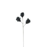 LAUREL NIGHT ΚΛΑΔΙ ΤΕΧΝΗΤΟ ΜΕ ΦΤΕΡΑ 54cm ΦΤΕΡΟ ΜΑΥΡΟ 027981