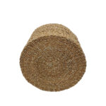 ALMAR ΚΑΛΑΘΙ ΧΕΡΟΥΛΙ SET 3ΤΜΧ 40x40x35cm SEAGRASS ΦΥΣΙΚΟ 028660 - Image 3