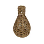 ALMAR ΒΑΖΟ 22x22x35cm SEAGRASS ΦΥΣΙΚΟ ΣΙΔΕΡΟ 028668