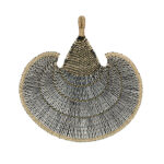 JABBAR ΔΙΑΚΟΣΜΗΤΙΚΟ ΤΟΙΧΟΥ 85x59cm SEAGRASS ΦΥΣΙΚΟ ΜΑΥΡΟ 028747