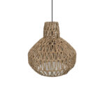 JURI ΦΩΤΙΣΤΙΚΟ ΟΡΟΦΗΣ 40x40x40cm SEAGRASS ΦΥΣΙΚΟ 028776