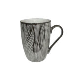 CHIC ΚΟΥΠΑ 8x8x11cm NEW BONE CHINA ΛΕΥΚΟ SILVER 028831