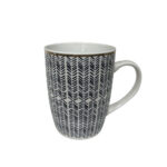 ALL TIME ΚΟΥΠΑ 8x8x11cm NEW BONE CHINA ΛΕΥΚΟ ΜΠΛΕ ΧΡΥΣΟ 028852