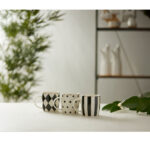 JOLIE ΚΟΥΠΑ ESPRESSO SET 6ΤΜΧ 7x5.1x6.8cm NEW BONE CHINA ΛΕΥΚΟ ΜΑΥΡΟ ΧΡΥΣΟ 028884 - Image 2