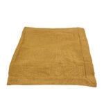 MANTEL MUSTARD A ΤΡΑΠΕΖΟΜΑΝΤΗΛΟ 220x140cm ΒΑΜΒΑΚΙ ΜΟΥΣΤΑΡΔΙ 028980