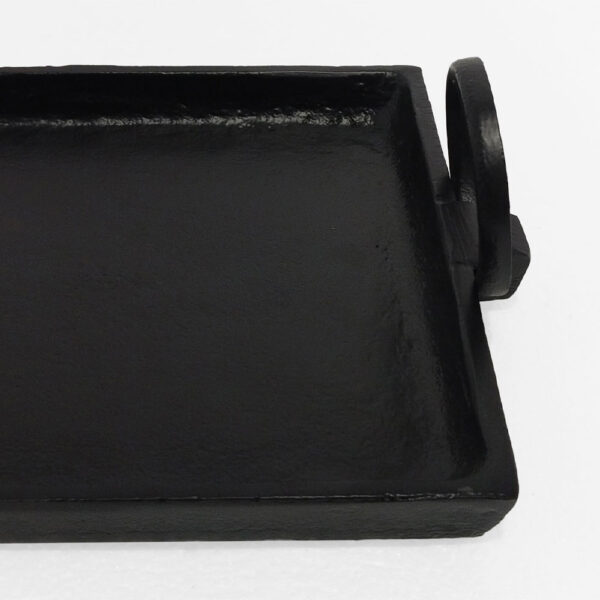 ANGOLO ΔΙΣΚΟΣ ΔΙΑΚΟΣΜΗΣΗΣ 50x19x3cm ΑΛΟΥΜΙΝΙΟ ΜΑΥΡΟ 028998 - Image 2