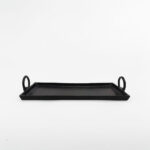 ANGOLO ΔΙΣΚΟΣ ΔΙΑΚΟΣΜΗΣΗΣ 50x19x3cm ΑΛΟΥΜΙΝΙΟ ΜΑΥΡΟ 028998 - Image 3