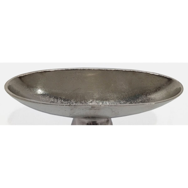 MENDO ΜΠΩΛ ΜΕ ΠΟΔΙ 36x12x15cm ΑΛΟΥΜΙΝΙΟ SILVER NICKEL 029009 - Image 2