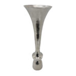 LUXOR ΒΑΖΟ 26x26x79cm ΑΛΟΥΜΙΝΙΟ SILVER NICKEL 029027