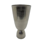 LUXOR ΒΑΖΟ 19x19x40cm ΑΛΟΥΜΙΝΙΟ SILVER NICKEL 029029