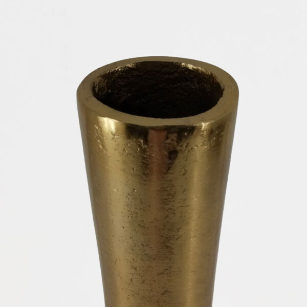 ADEL ΒΑΖΟ 17x5x46cm ΑΛΟΥΜΙΝΙΟ ΧΡΥΣΟ 029052 - Image 2