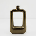 NAZAR ΒΑΖΟ 19x6x32cm ΑΛΟΥΜΙΝΙΟ ΧΡΥΣΟ 029056