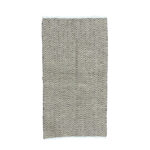 UMA ΧΑΛΙ ΔΙΑΔΡΟΜΟΥ 70x140cm ΓΙΟΥΤΑ ΜΠΕΖ ΜΑΥΡΟ ΒΑΜΒΑΚΙ 029156