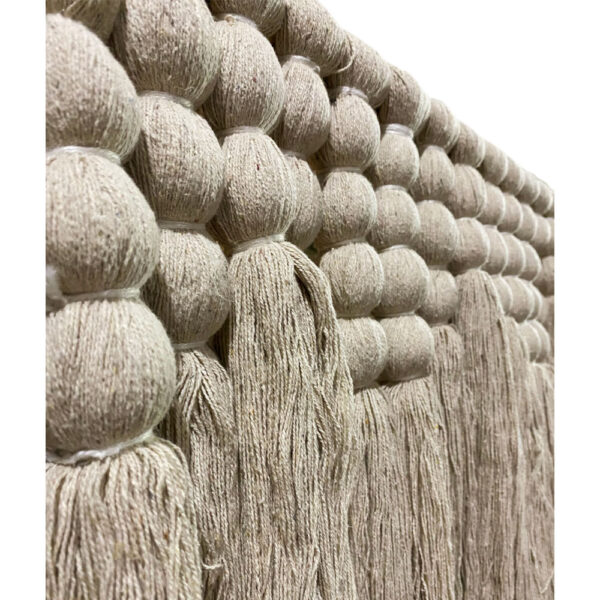 ANOUK ΔΙΑΚΟΣΜΗΤΙΚΟ ΤΟΙΧΟΥ 80x100cm ΒΑΜΒΑΚΙ ΦΥΣΙΚΟ POLYESTER 029157 - Image 2